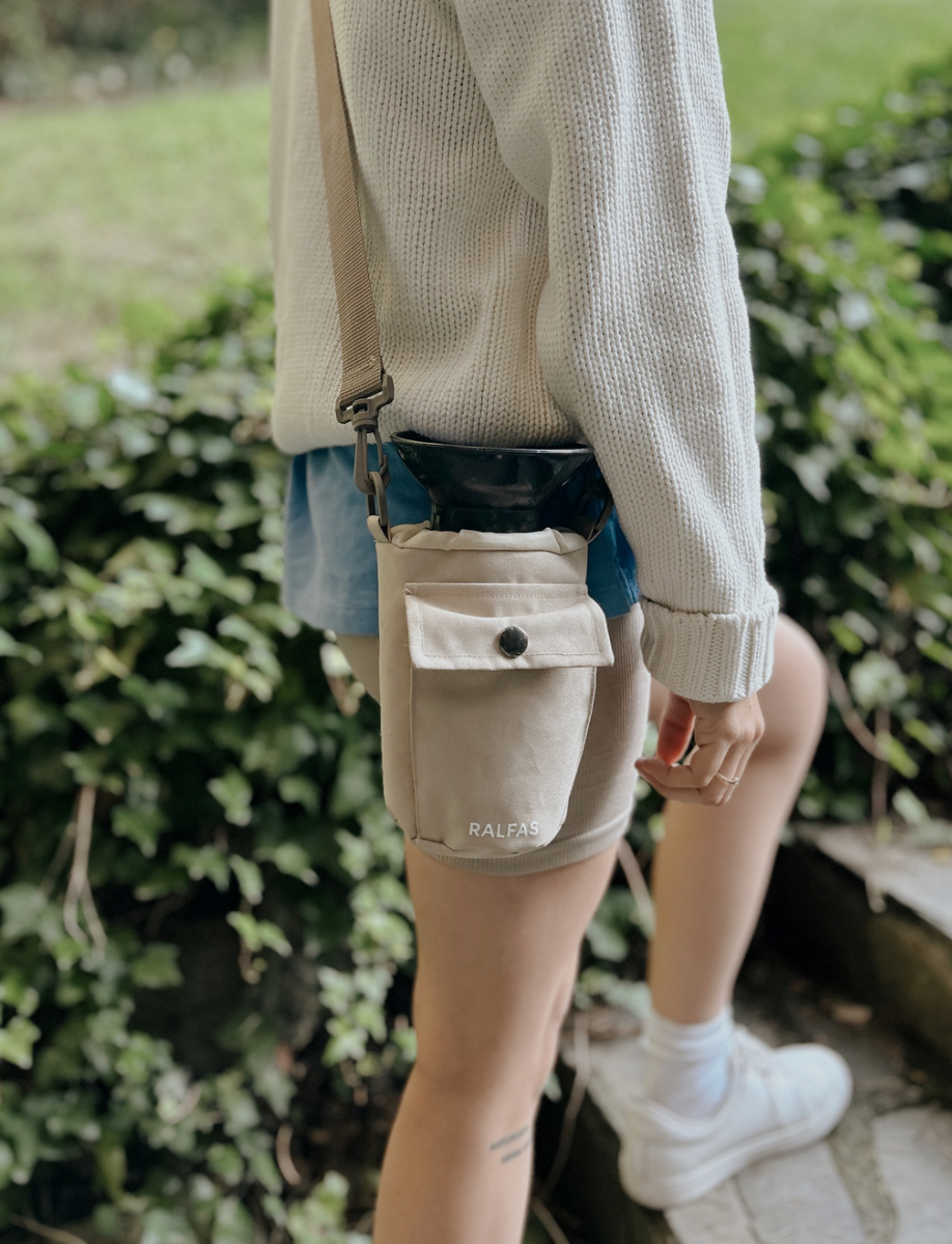 PRE COMPRA Portabotella beige