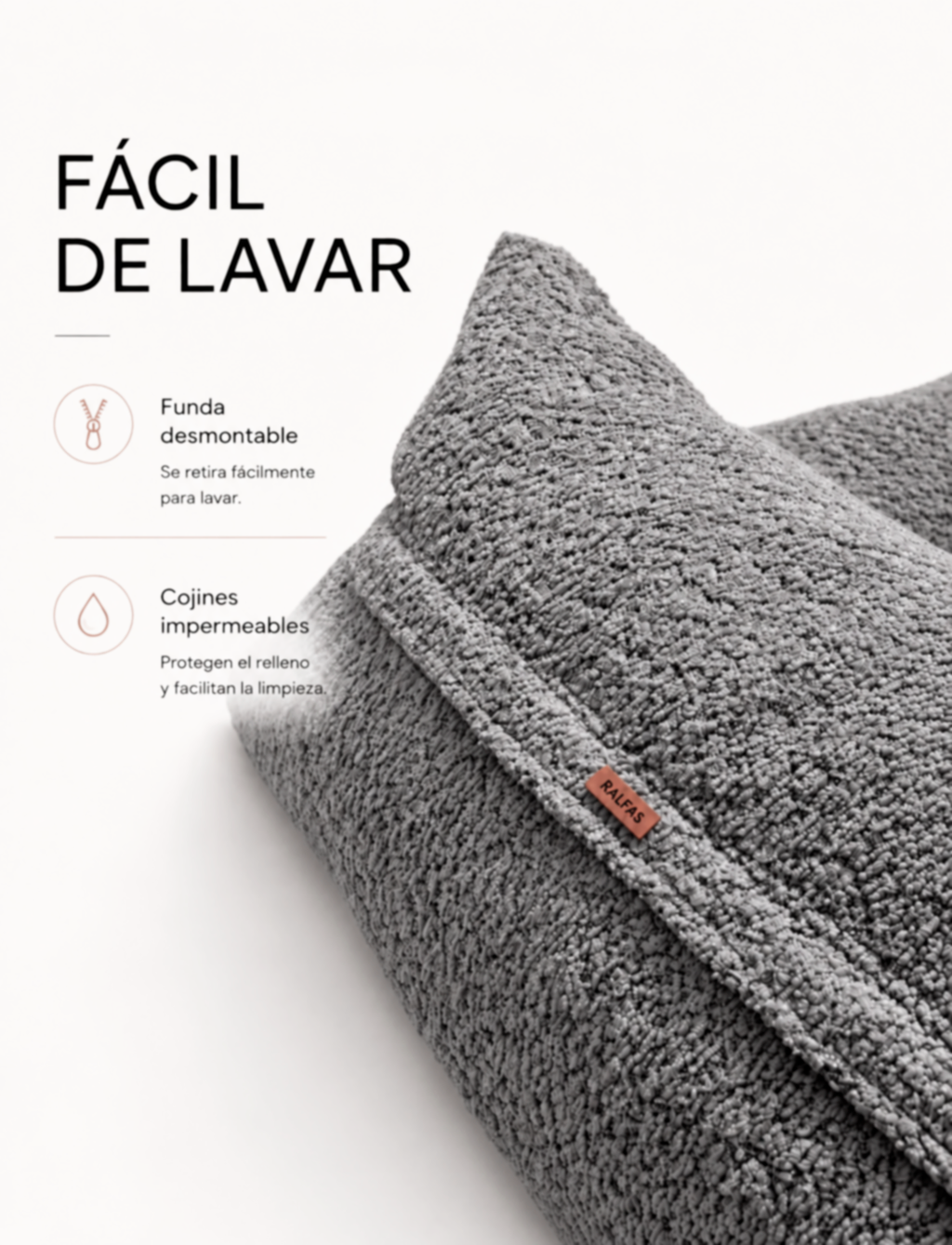 Cama Yoko Gris L