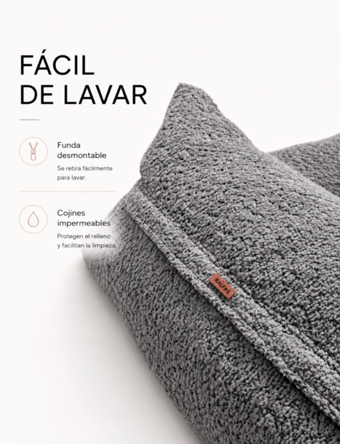 Cama Yoko Gris L