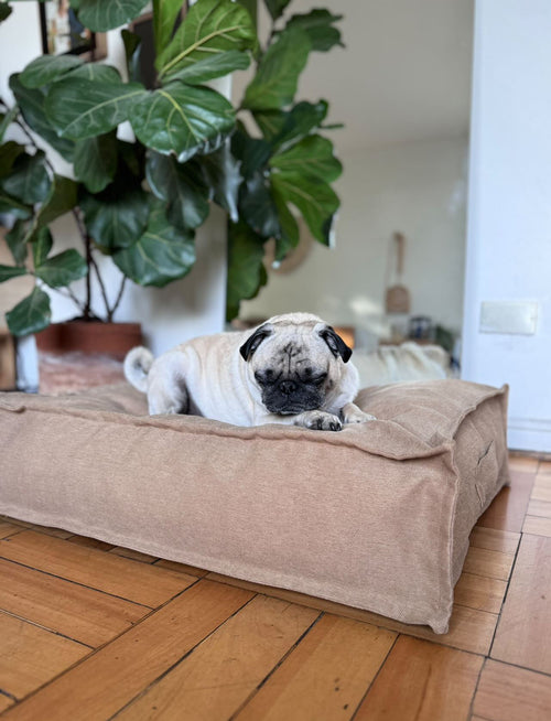 Cama funda desmontable Canela