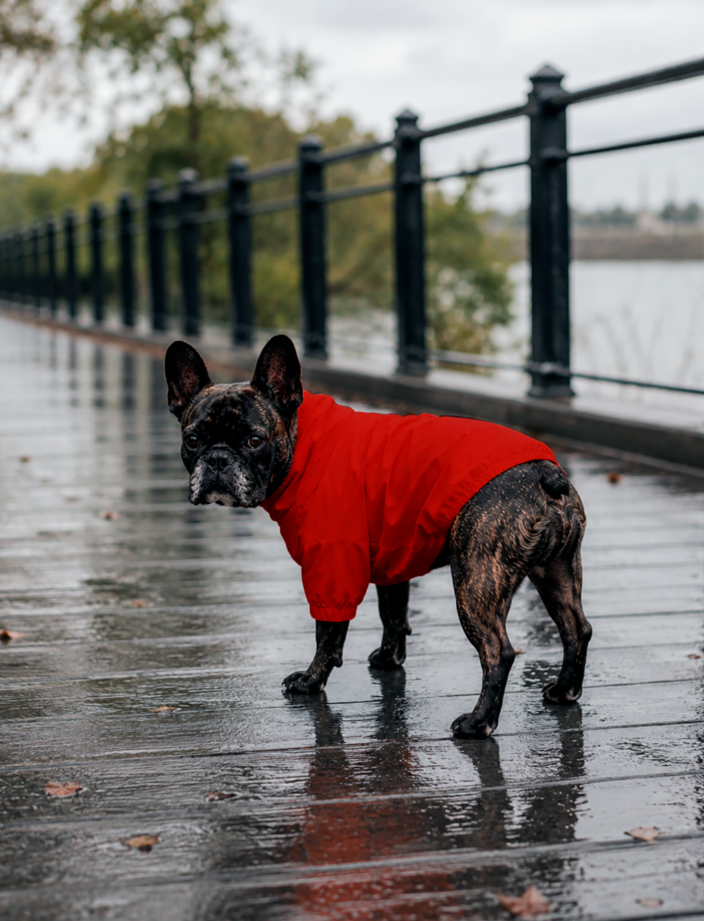 Chaqueta Impermeable Hipora® Rojo