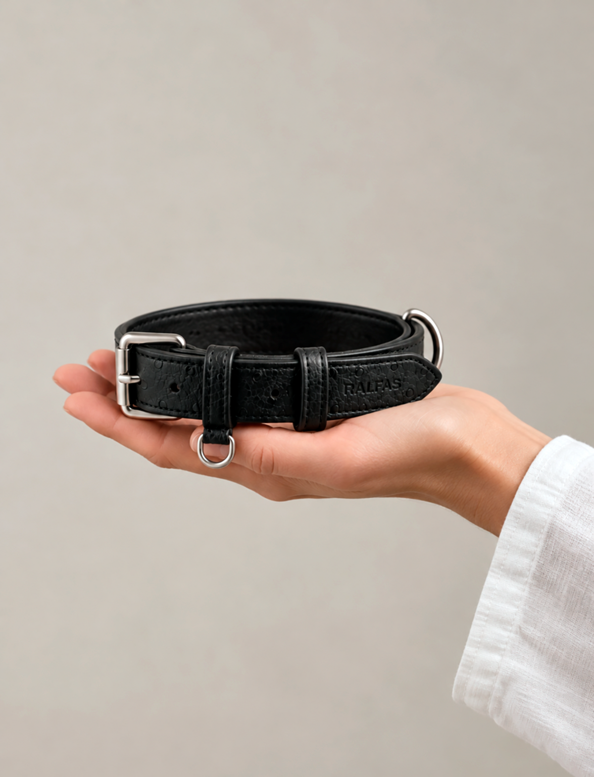 Collar Avestruz Negro