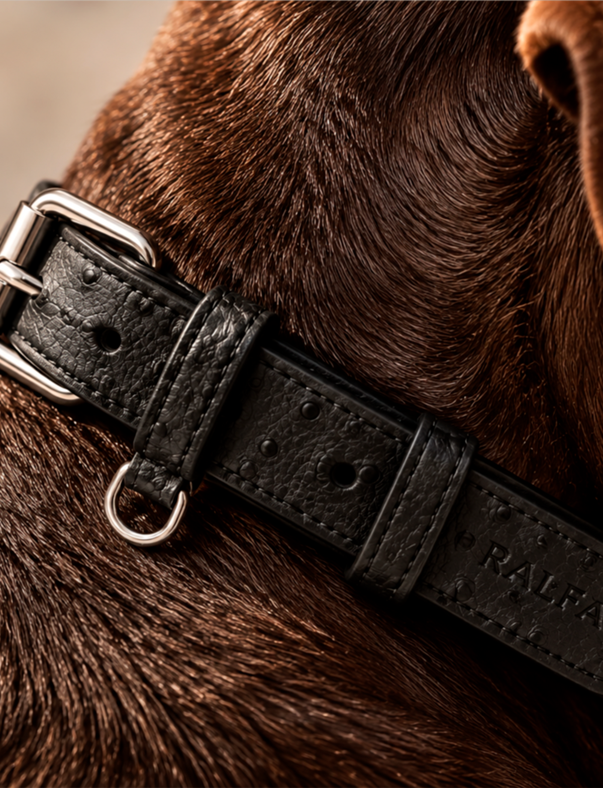 Collar Avestruz Negro