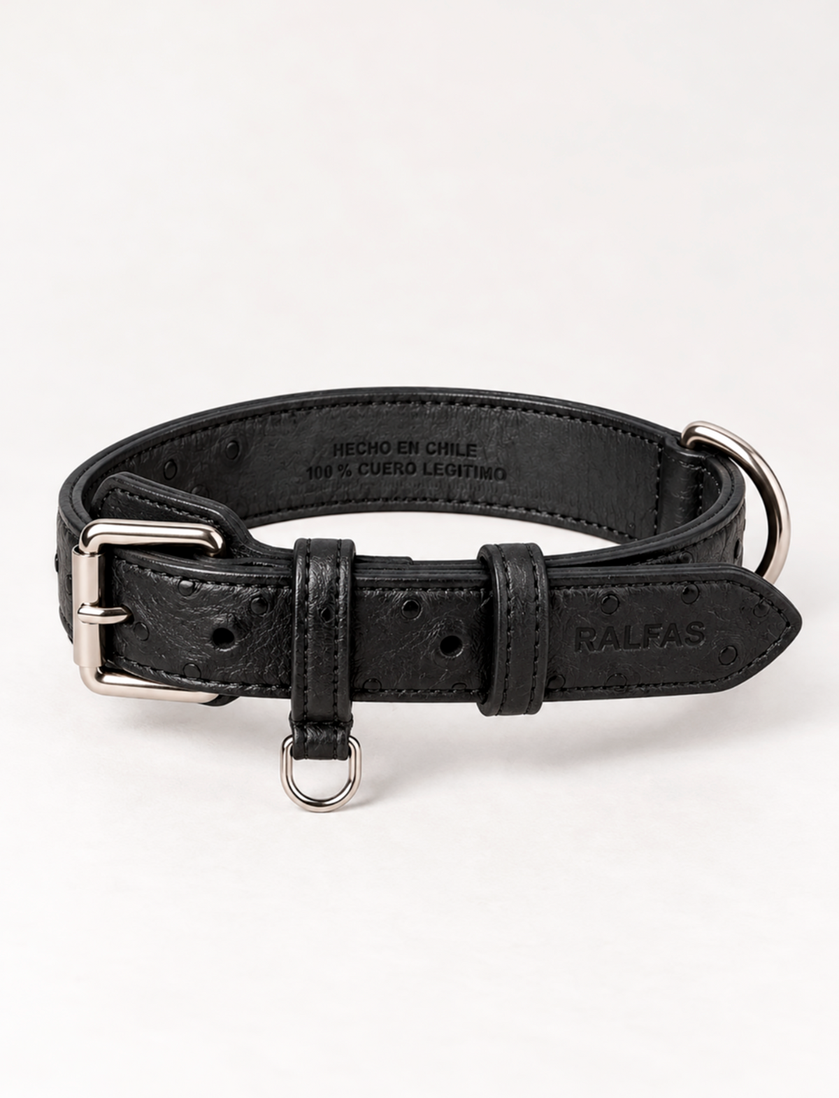 Collar Avestruz Negro