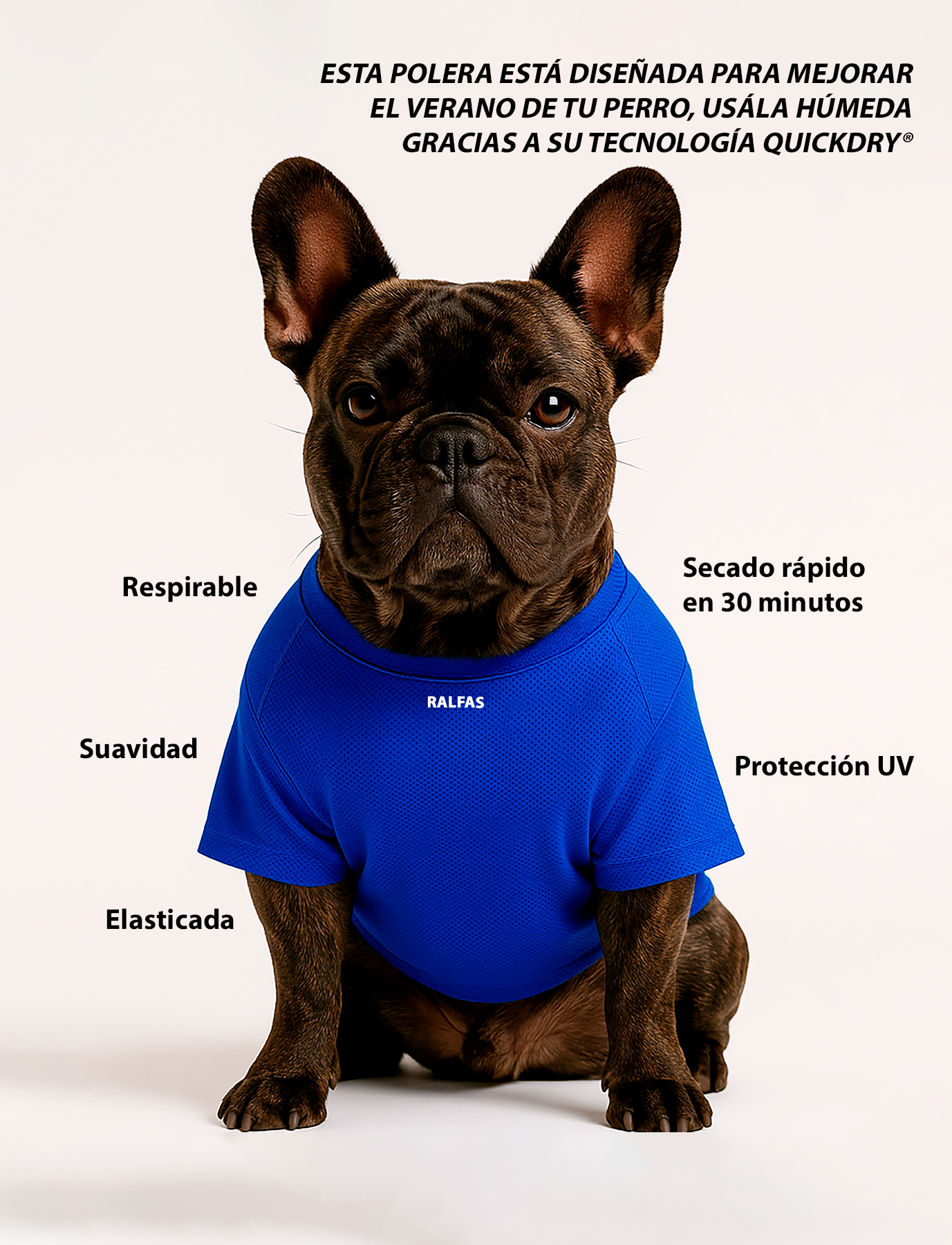 Polera Azul Rey | Quickdry®