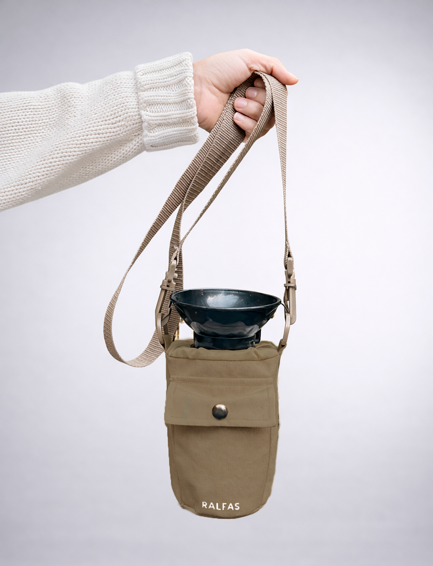 Bolso Portabotella Café