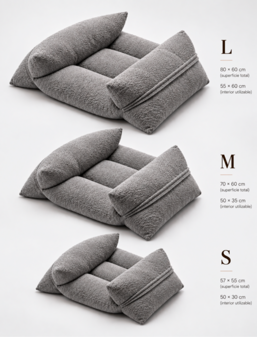 Cama Yoko Gris