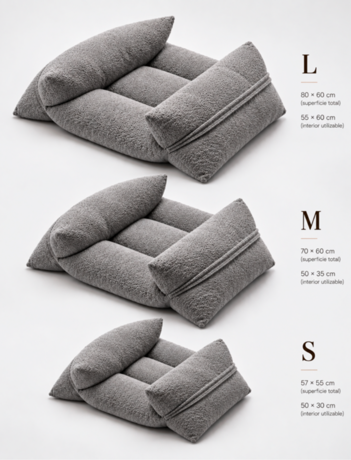 Cama Yoko Gris