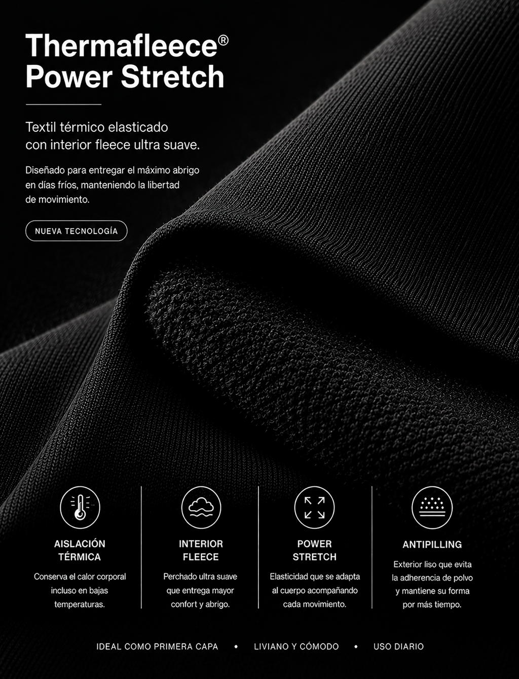 Polera Térmica Power Stretch™