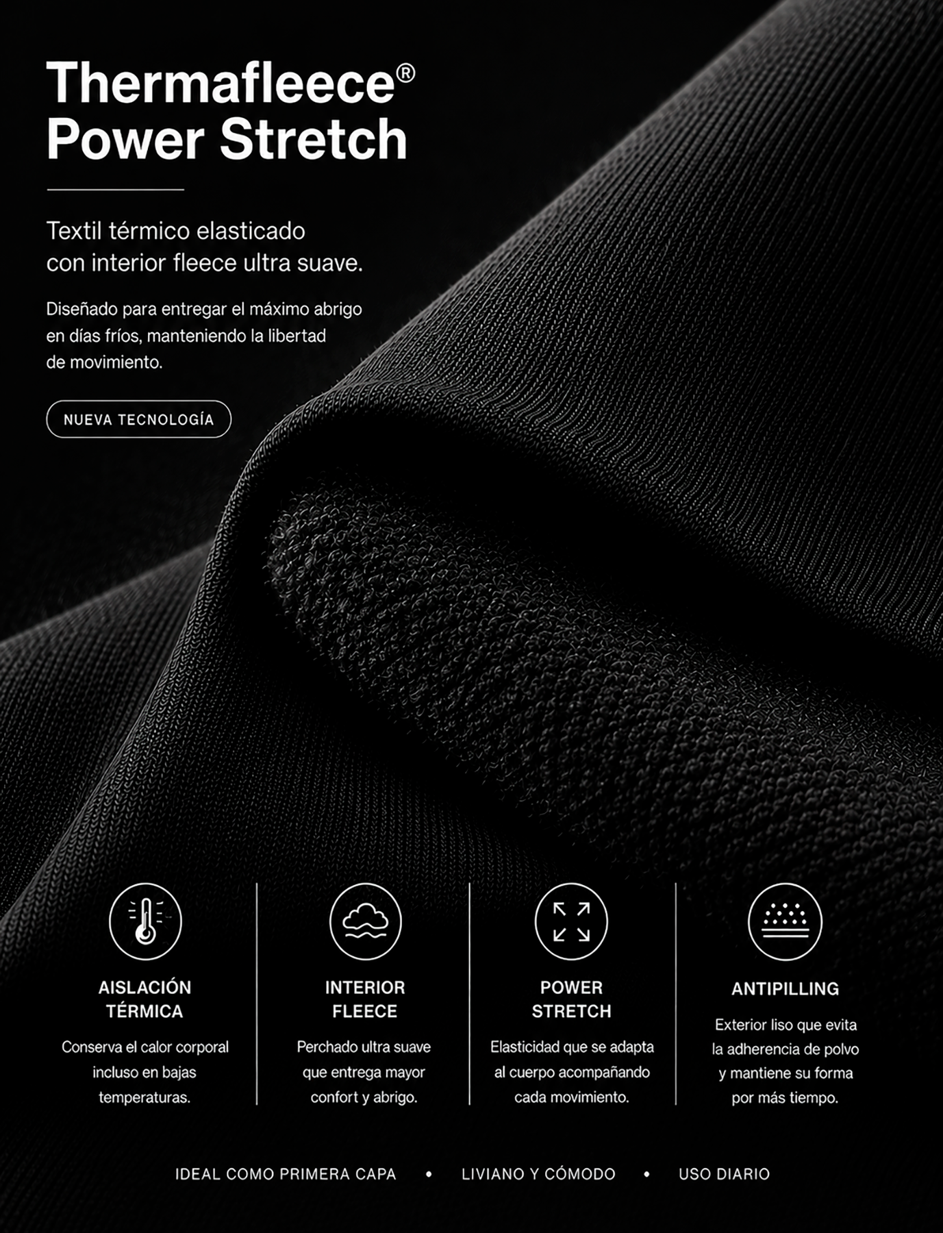 Polera Térmica Power Stretch™