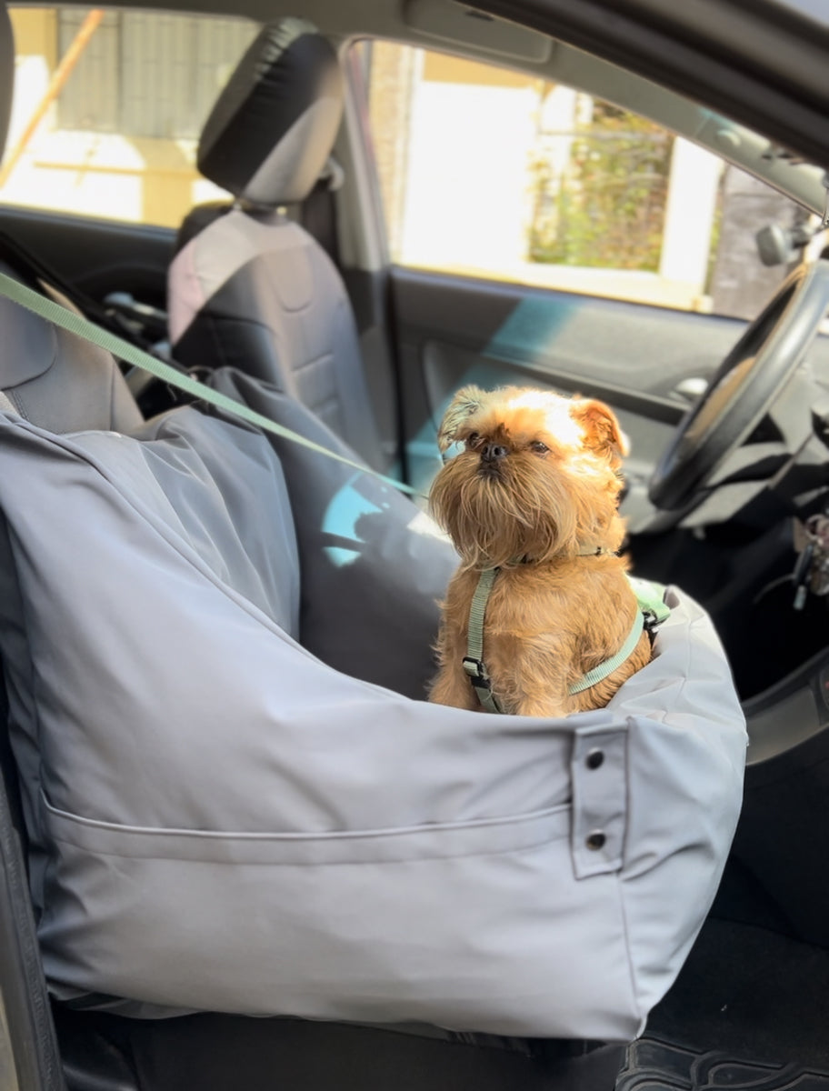 Cama para auto gris gráfito