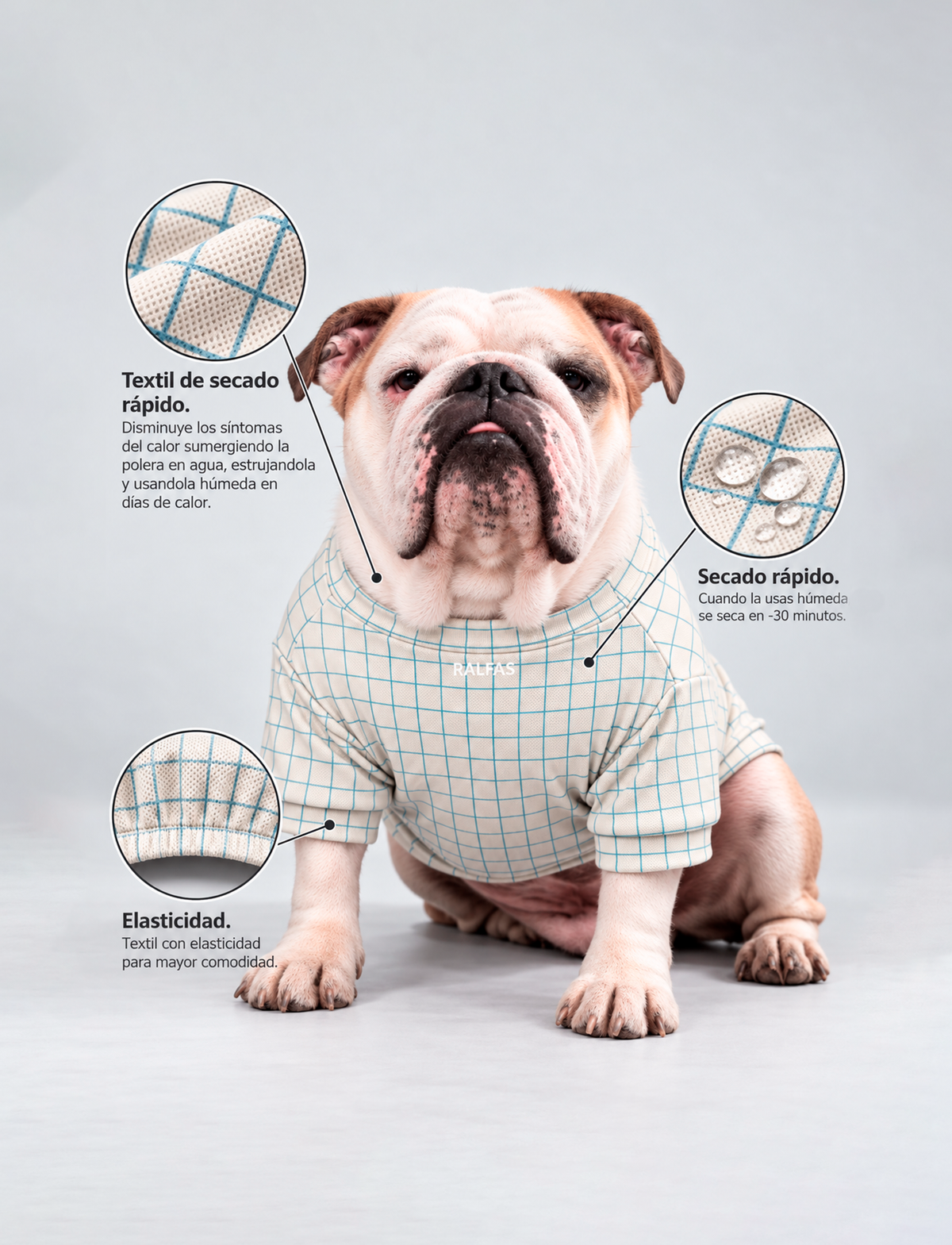 Polera de Enfriamiento Crema