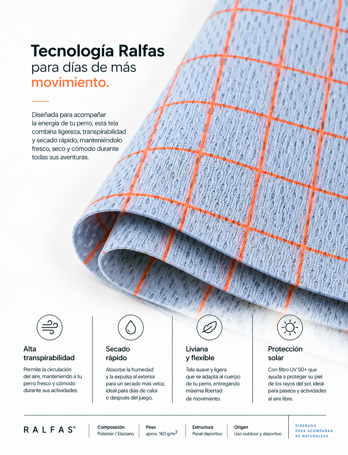Polera de Enfriamiento Celeste